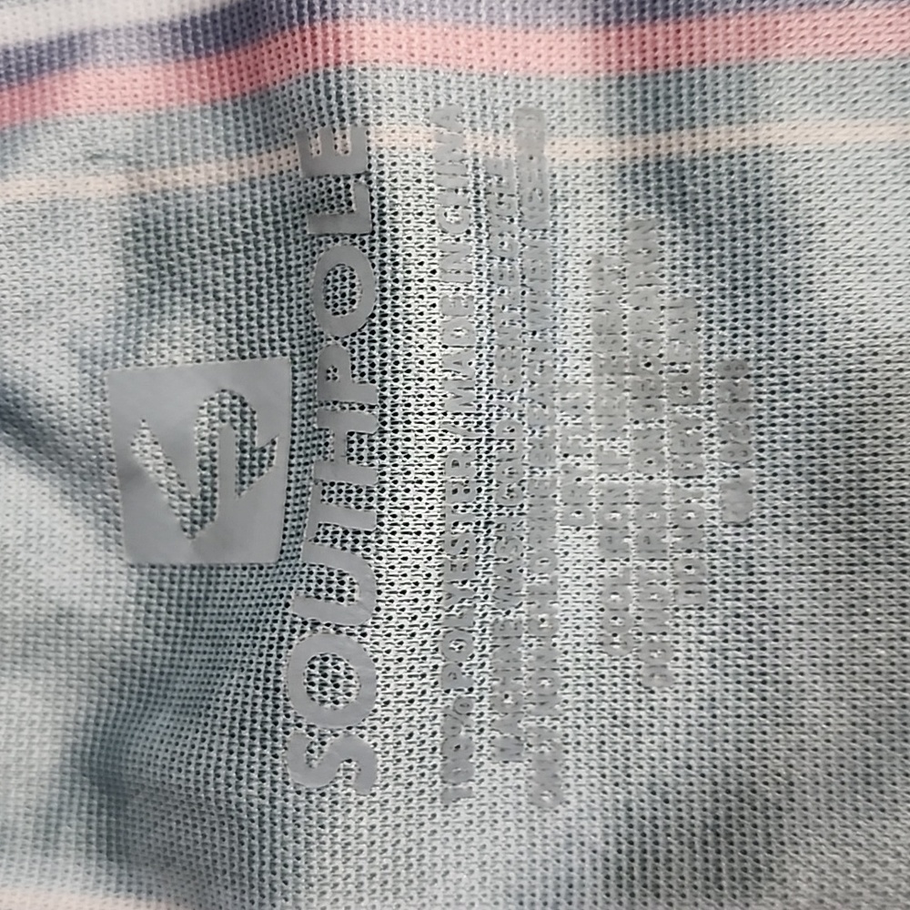 Southpole Green Camo Red Black Gold & White Stripe 100% Polyester Shirt Sz. M - Picture 6 of 6